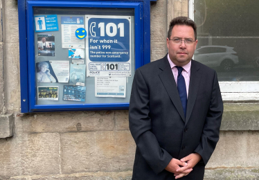 Craig at Haddington Police Station